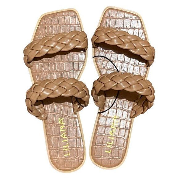 FOREVER 21 NEW Brown Sandals; Size 7.5 - Picture 1 of 6